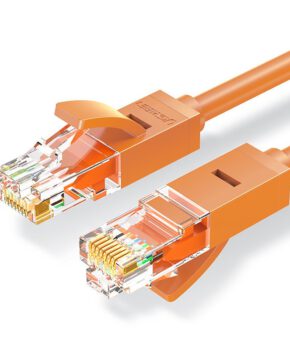 Ugreen Ethernet patchkabel RJ45 Cat 6 UTP 1000Mbps 2 m oranje