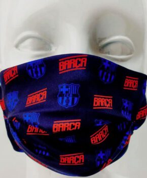 Barça-Fold Mondmasker wasbaar volwassenen - met licentie