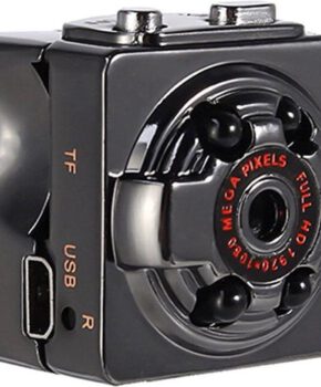 Full hd mini spycamera met detectie en infraroodopname