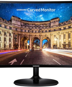 Samsung Curved Full HD 24 inch CF390 Monitor - Zwart