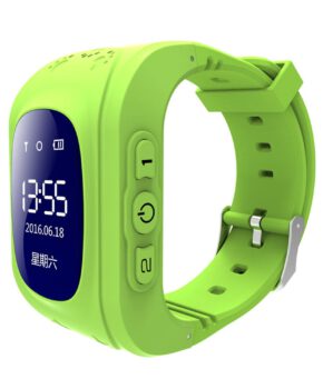 Q50 Horloge met GPS Tracker en SOS voor kinderen - Groen