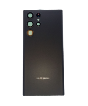 Voor Samsung Galaxy S22 Ultra (SM-S908B) achterkant - zwart