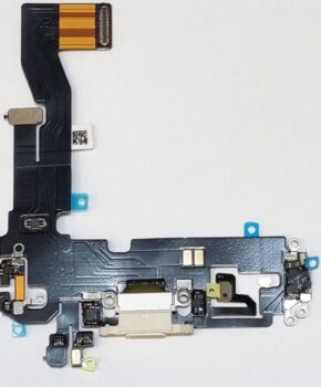 Voor iPhone 12 / 12 pro dock connector flex - oplaadpoort - wit